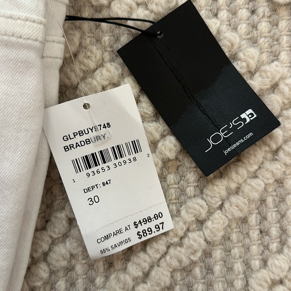Joe’s Jeans (Wonen’s) - High Rise Skinny Size 30 White NWT - Picture 3 of 12